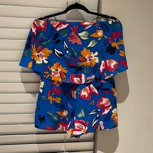 Bright color Romper- never worn
